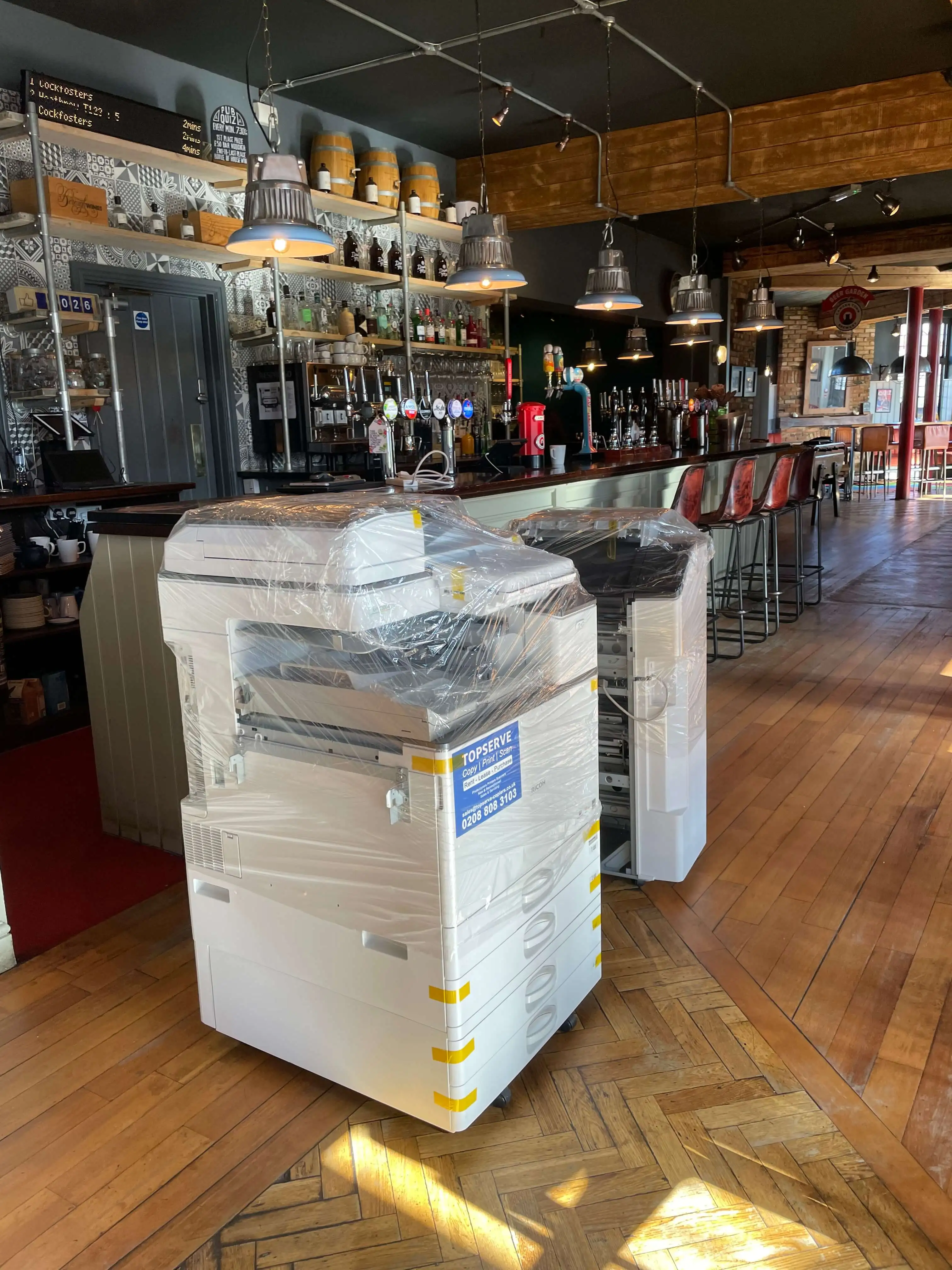 Image for Purchased machines with an all-inclusive service package